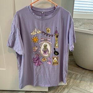 Women’s Purple Princess Oversized Shirt